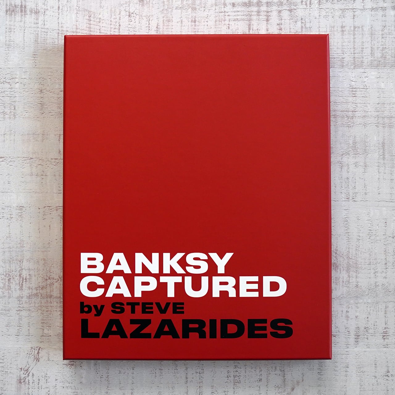 新品 BANKSY CAPTURED by STEVE LAZARIDES特典付