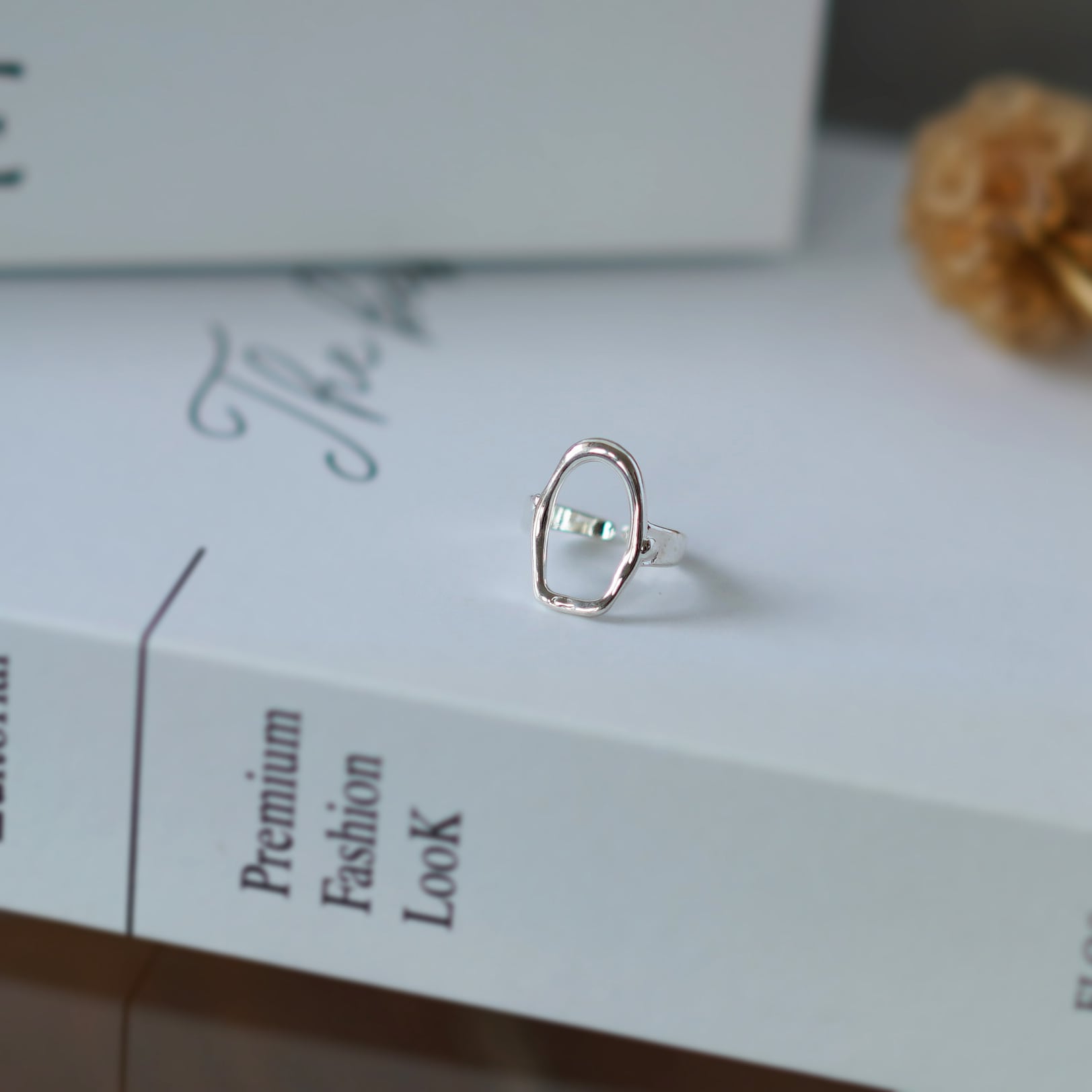 シルバー・オーバル・リング | jojono