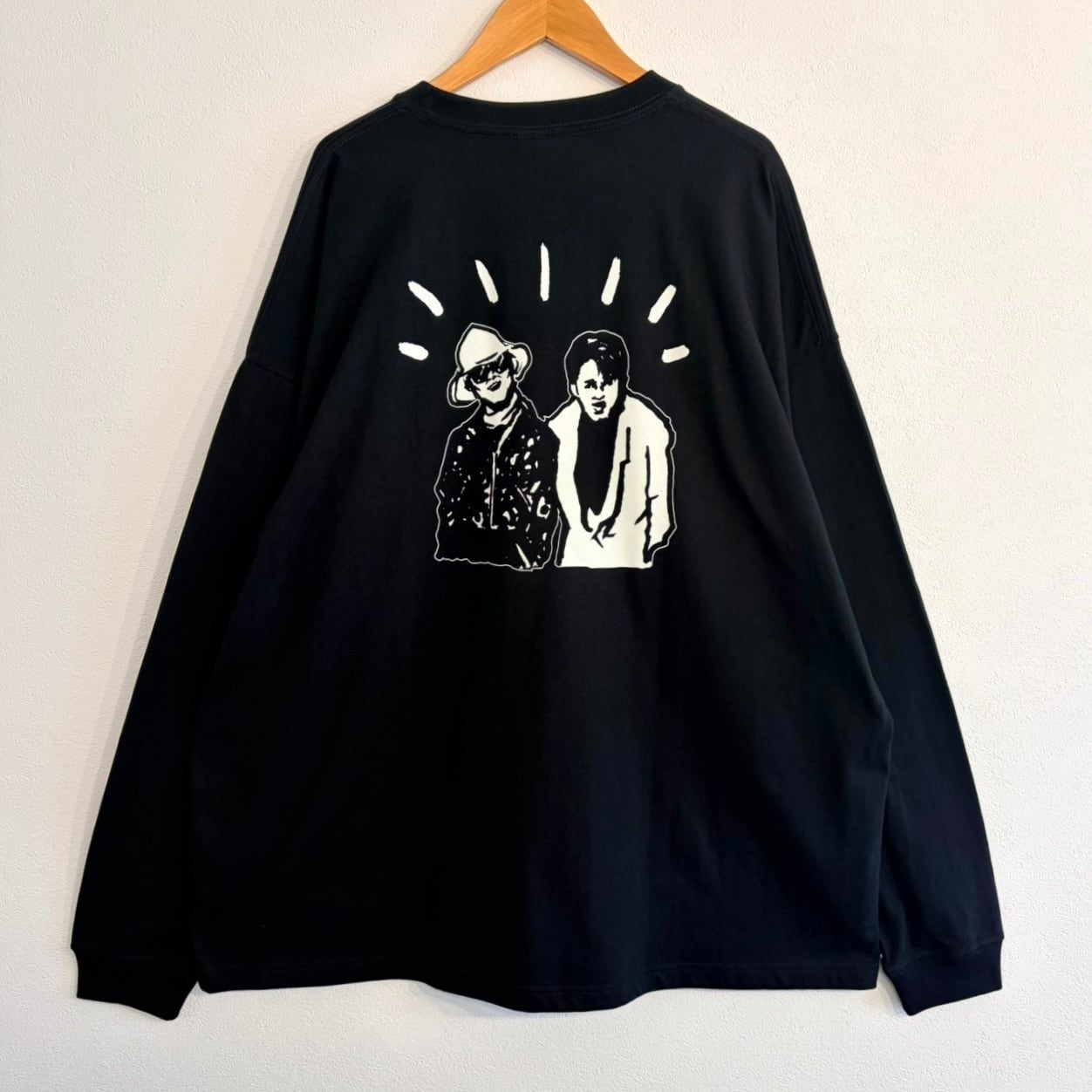 TECHNO」ボックスシルエットTシャツ（ブラック） | YUKI HORIMOTO WEB