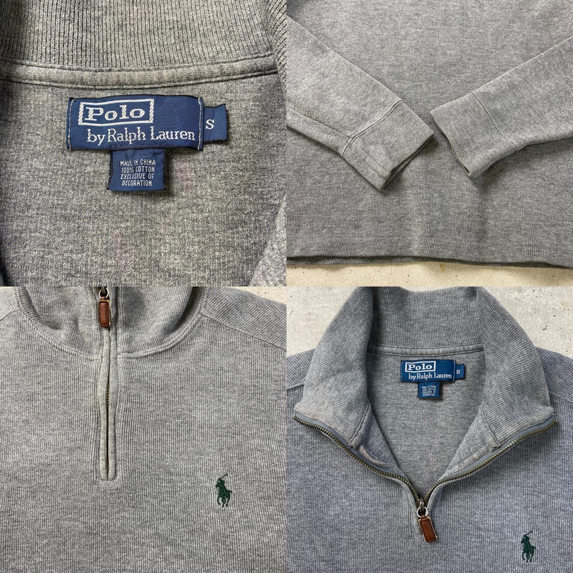 90年代 Polo by Ralph Lauren ポロバイラルフローレン ハーフジップ 