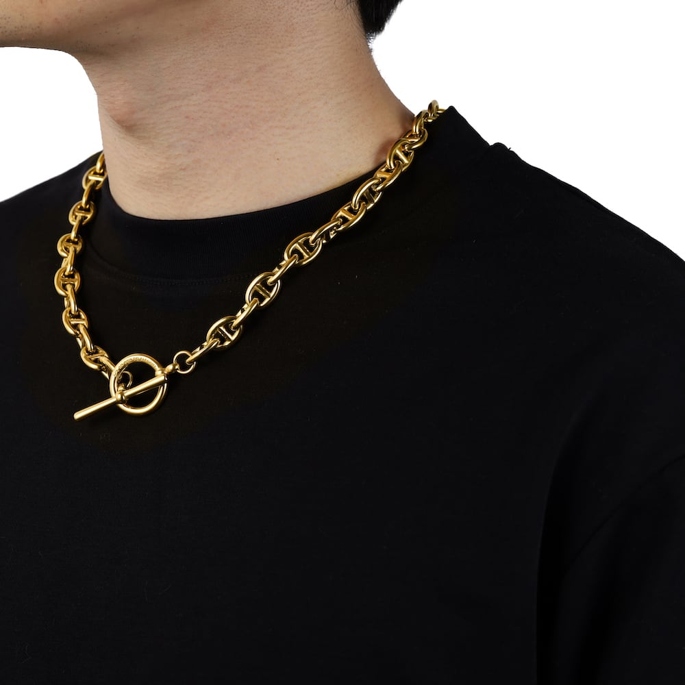 316L anchor necklace ( 11mm ) #N63 | loseford 316L anchor necklace ( 11mm ) #N63 | loseford