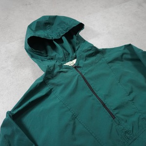 90s L.L.Bean Nylon Anorak green L相当 古着