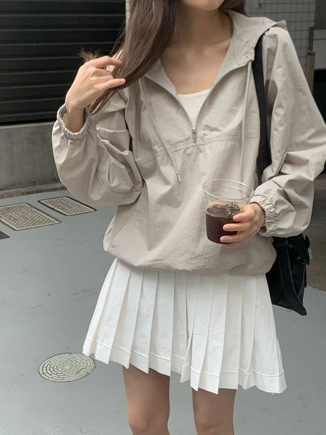 (予約) ounce / Mini pleated skirt 1color