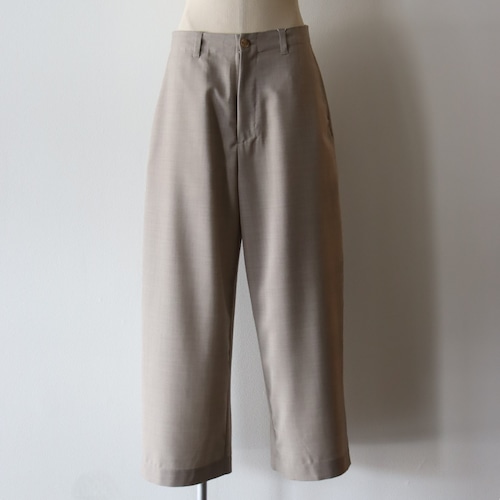 universal products " SUMMER WOOL WIDE TROUSERS ( Grayge )"