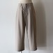 universal products " SUMMER WOOL WIDE TROUSERS ( Grayge )"