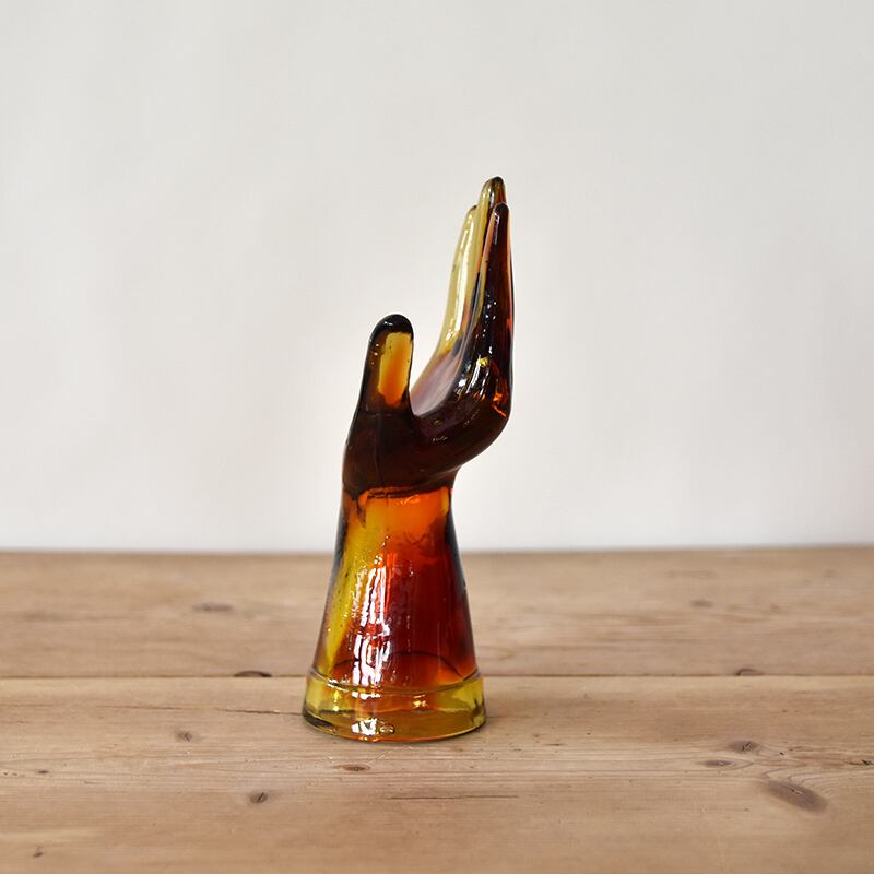 Glass Hand Object / ガラス ハンド オブジェ / 2009BNS-012 | BANSE