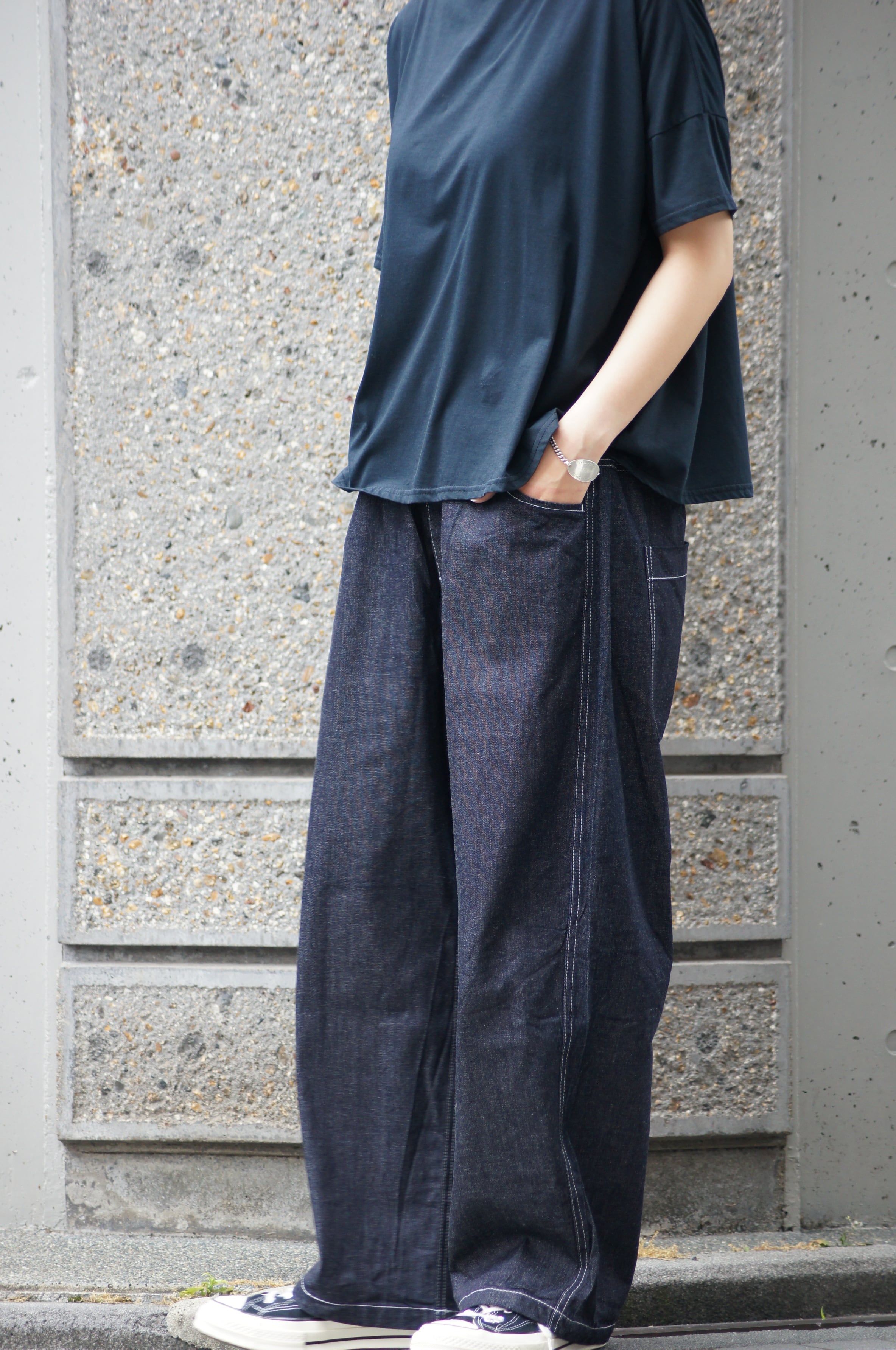 NARU FACTORY】8oz デニムノッポパンツ / 2色展開 | ROGER'S North land