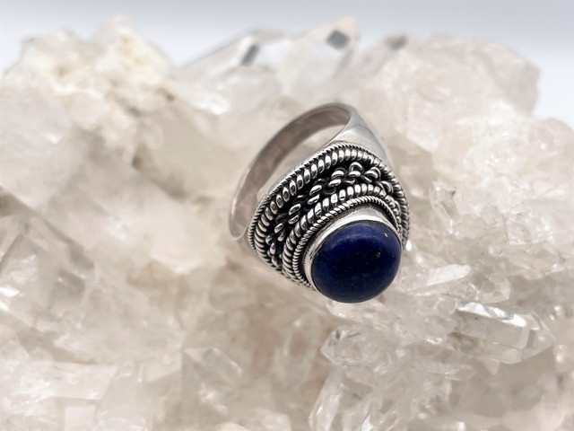 シルバーリング925（ラピスラズリ）