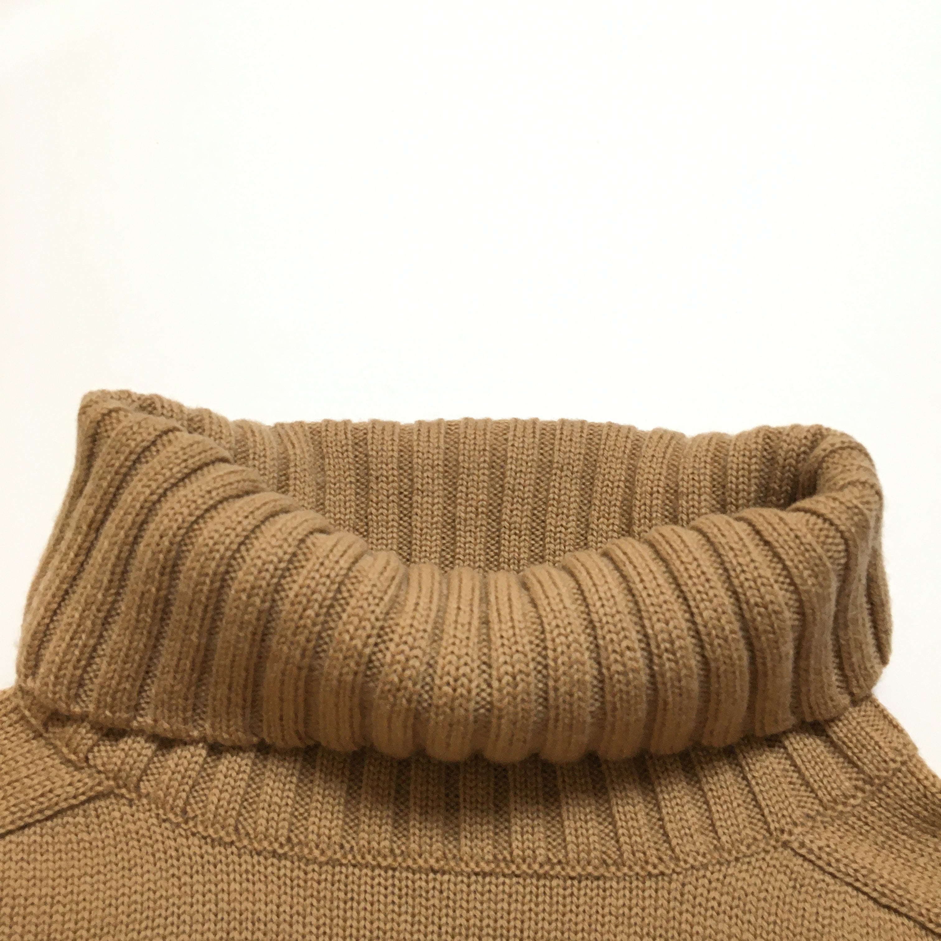 希少！BURBERRY バーバリー アルパカ ノバチェック タートル ニット