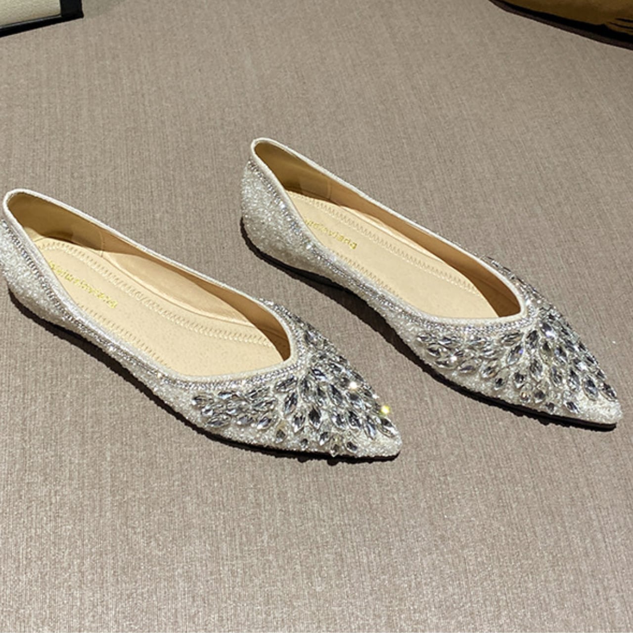 ビジュー & グリッター パンプス 3412450