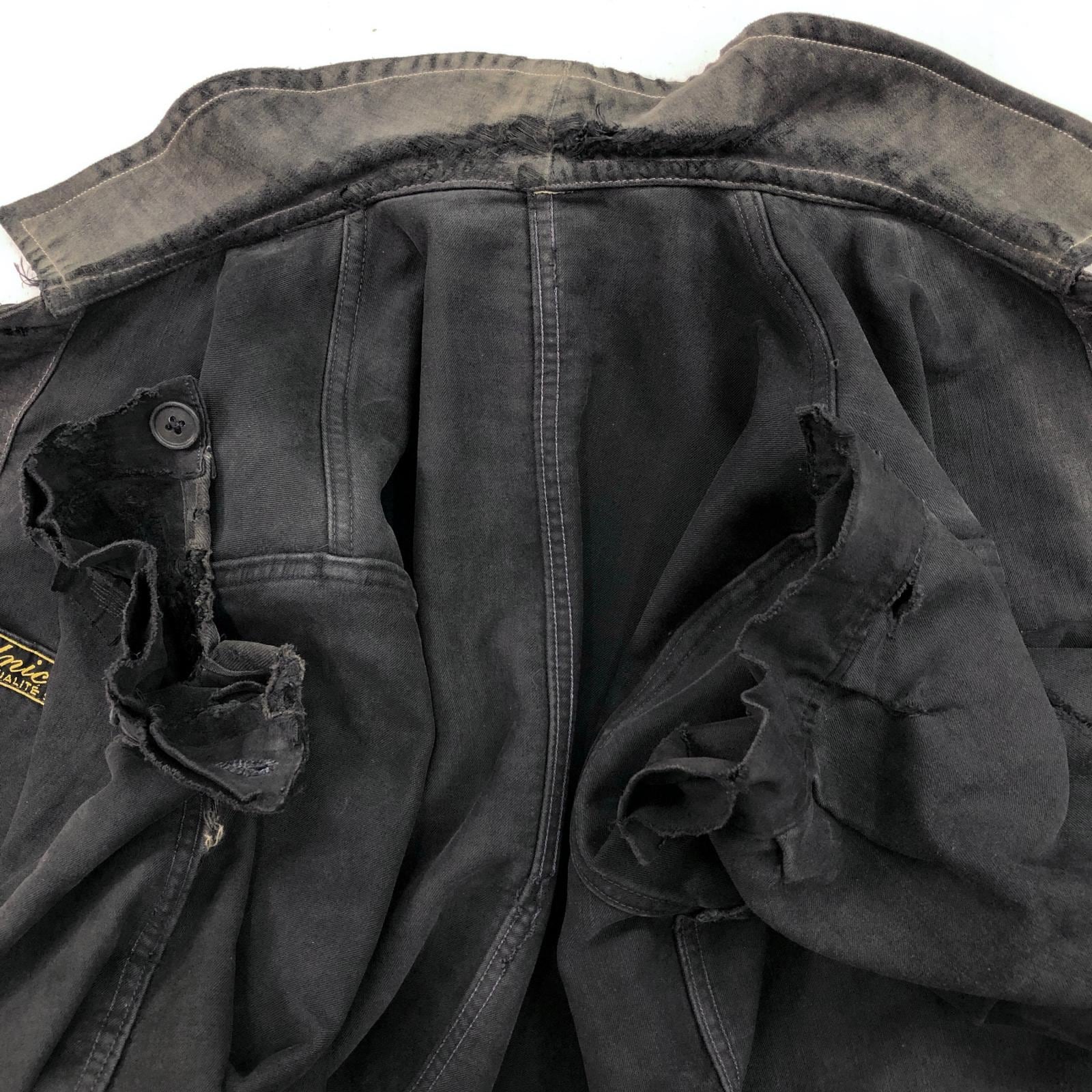 UNIC D.F ユニック 40- 50年代 FRENCH ブラック モールスキン