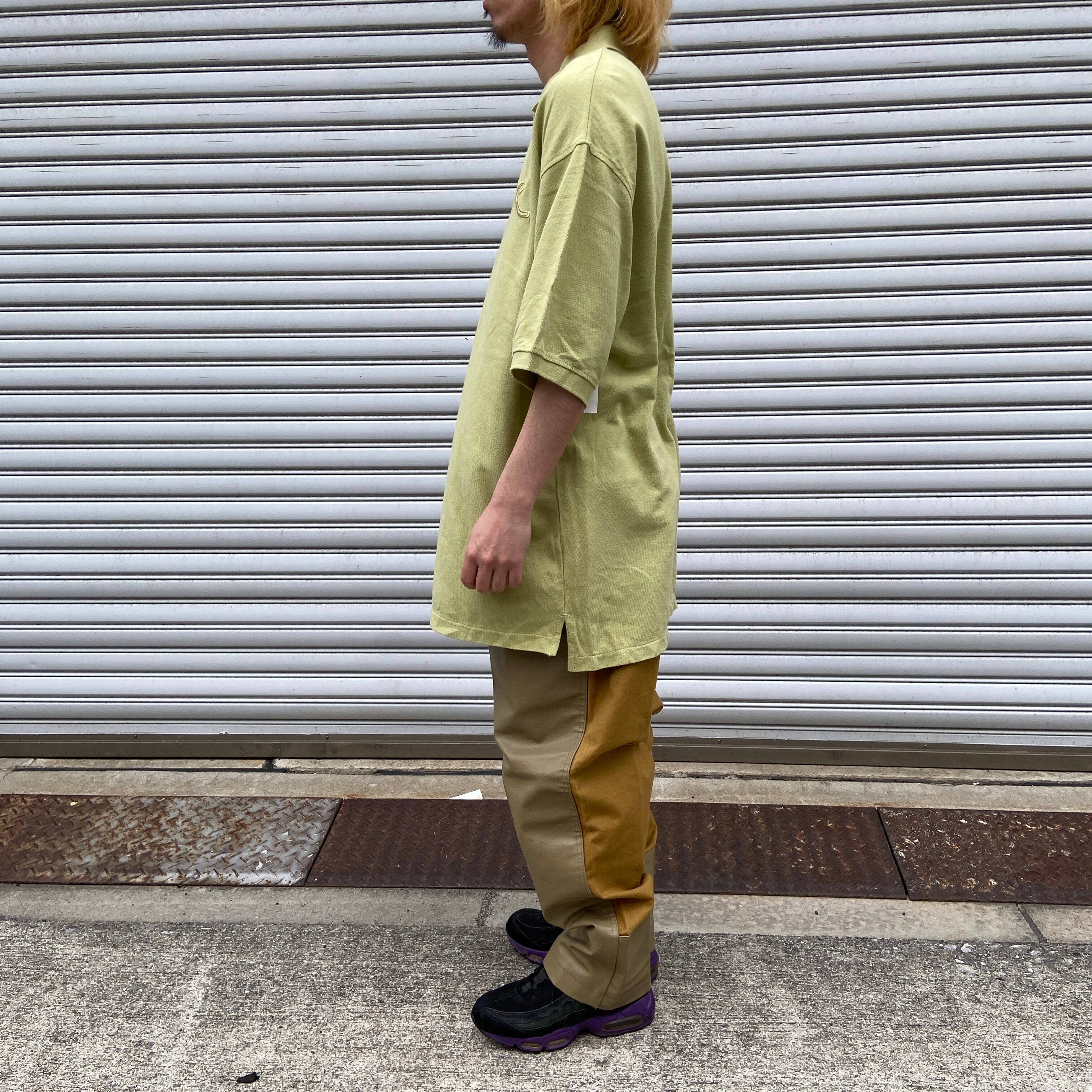 タグ付き未使用品 ROCAWEAR ワンポイントロゴポロシャツ XXL 緑 | 古着