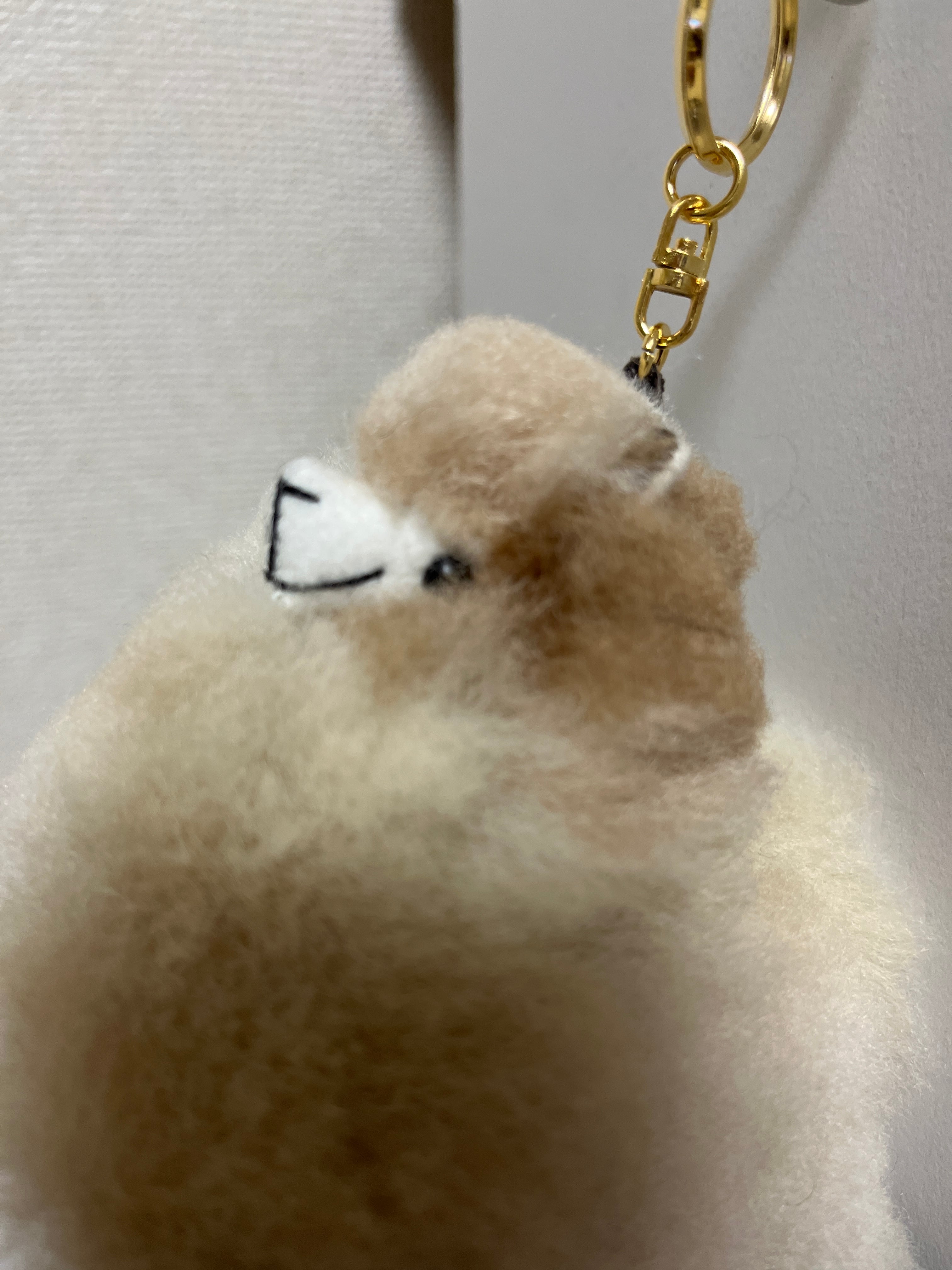 ベビーアルパカキーホルダー MIXベージュ | ALPACA WORLD