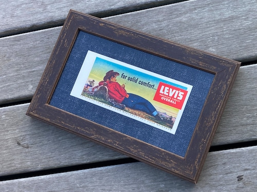 LEVI’S 50s INK BLOTTER FRAMING