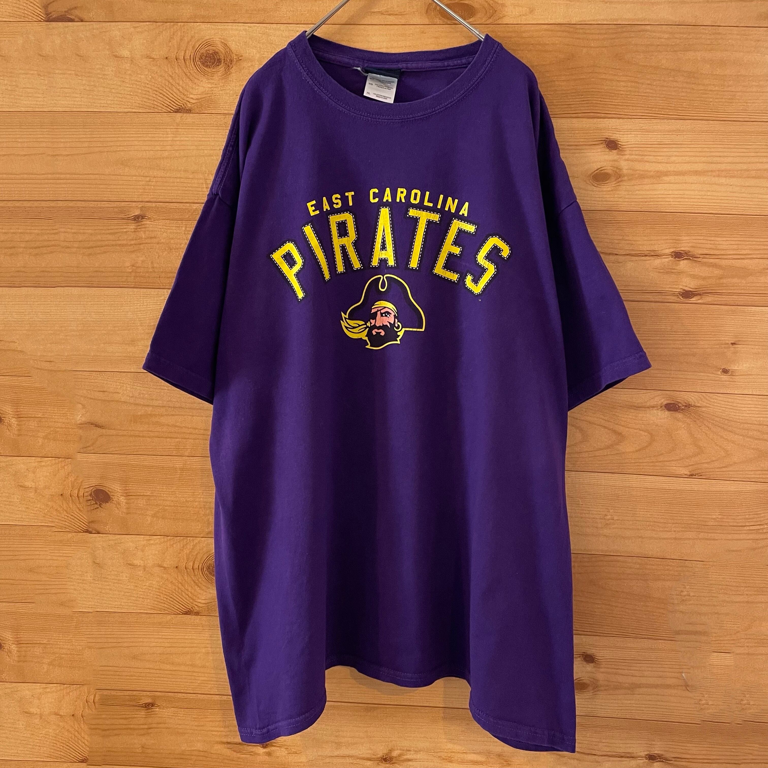 Ovb カレッジ イーストカロライナ大学 パイレーツ フットボール 半袖 Tシャツ X Large Us古着 古着屋手ぶらがbest