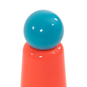 Skittle Bottle Colour 300ml（Coral & Sky blue）/ スキットルボトル カラー