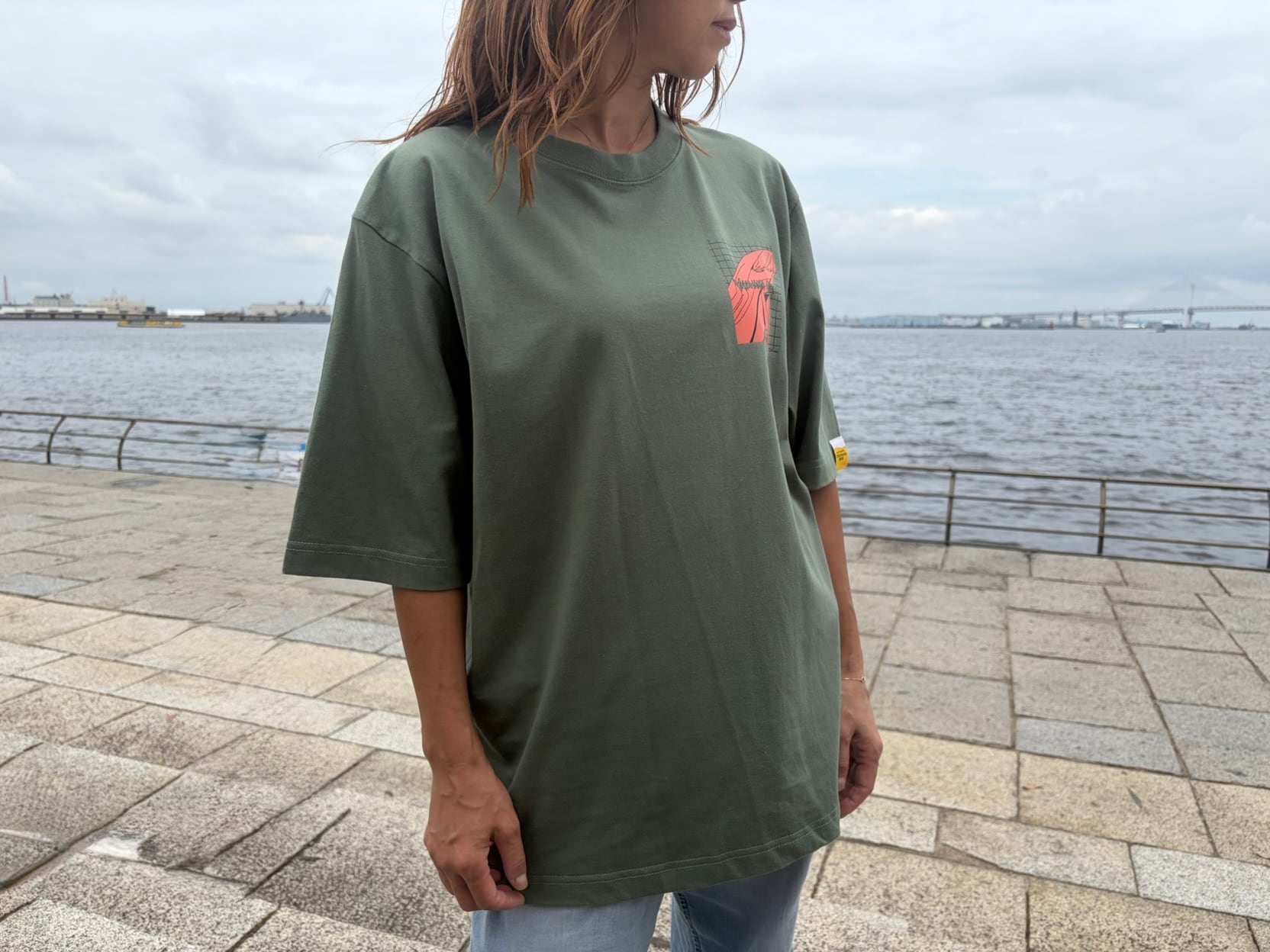 Street Art コラボレーション⑤【Ono 】ビッグシルエットTシャツ