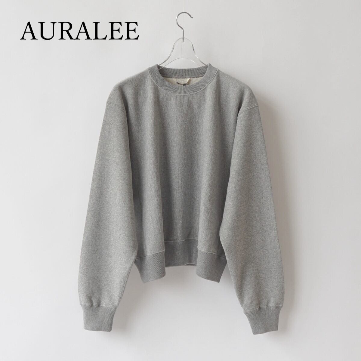 AURALEE/オーラリー・COTTON HIGH GAUGE RIB KNIT POLO | a flat shop