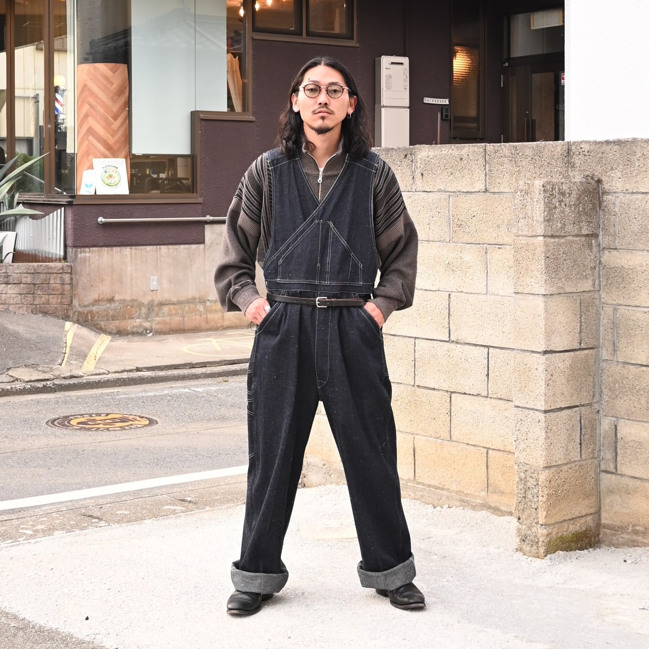 OLD JOE / CROSS SHOULDER ANVIL OVERALLS