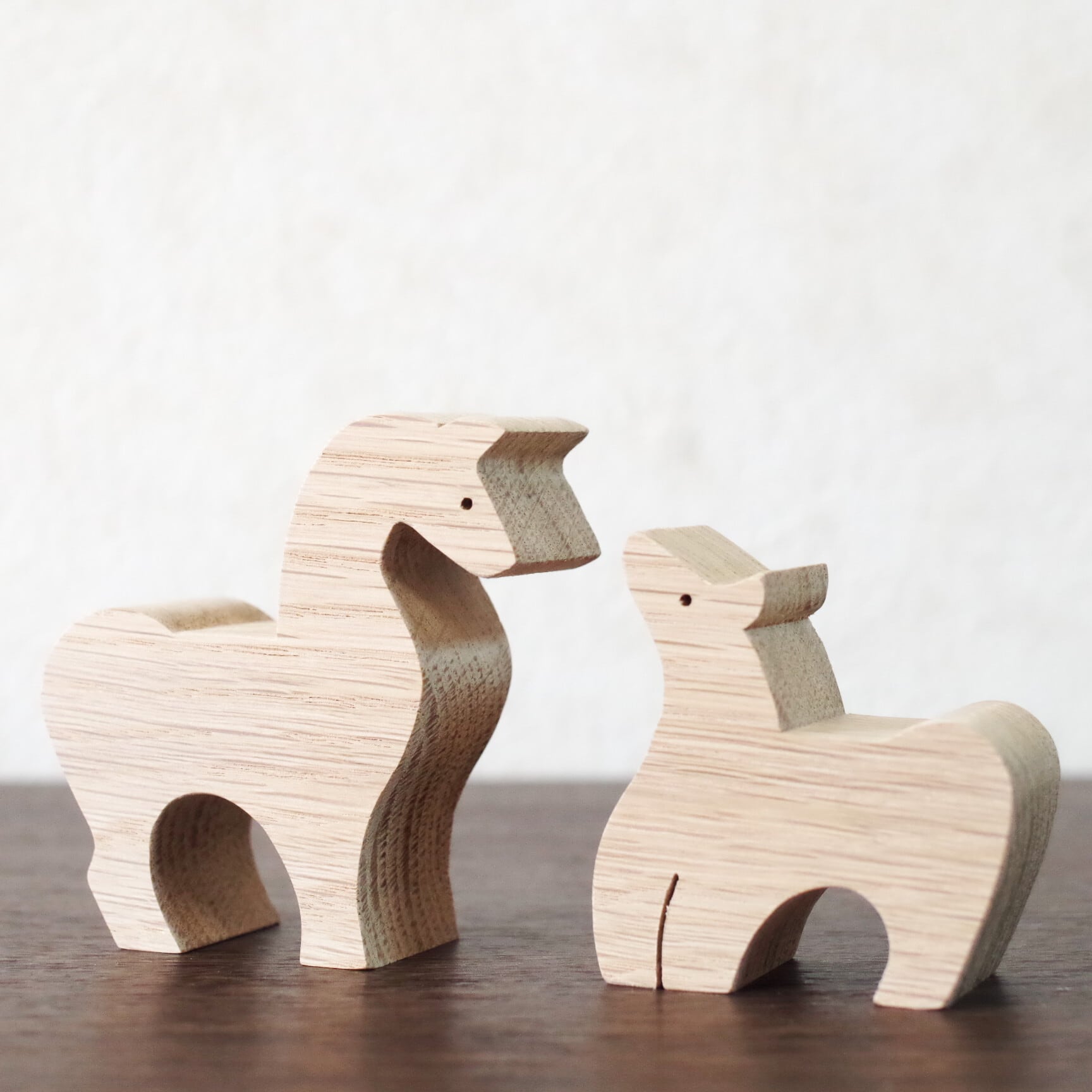 小黒三郎 十二支のカップル ウマ | 木のおもちゃ専門店 おもちゃ箱
