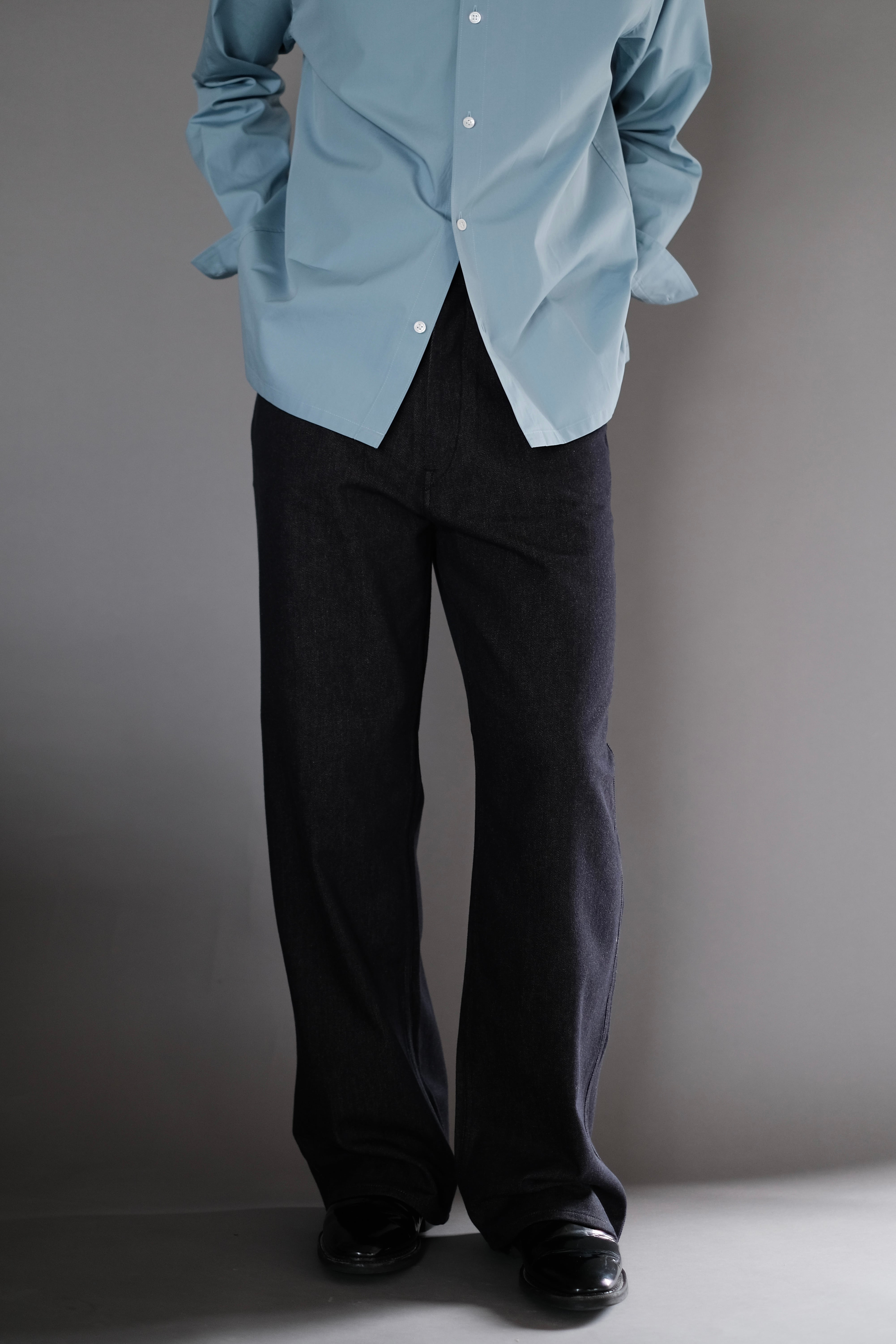 OMAR AFRIDI / 5PKT TROUSERS (CASHMERE & COTTON) | LIVING OMAR AFRIDI / 5PKT TROUSERS (CASHMERE & COTTON) | LIVING