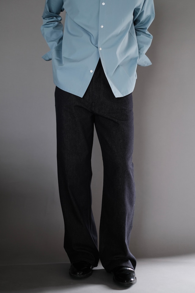 OMAR AFRIDI / 5PKT TROUSERS (CASHMERE & COTTON)