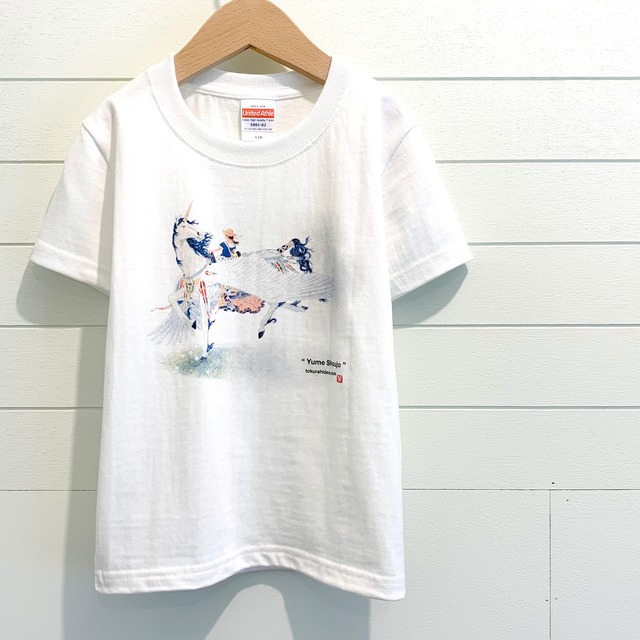 「夢少女」Tshirt for KIDS　バニラホワイト