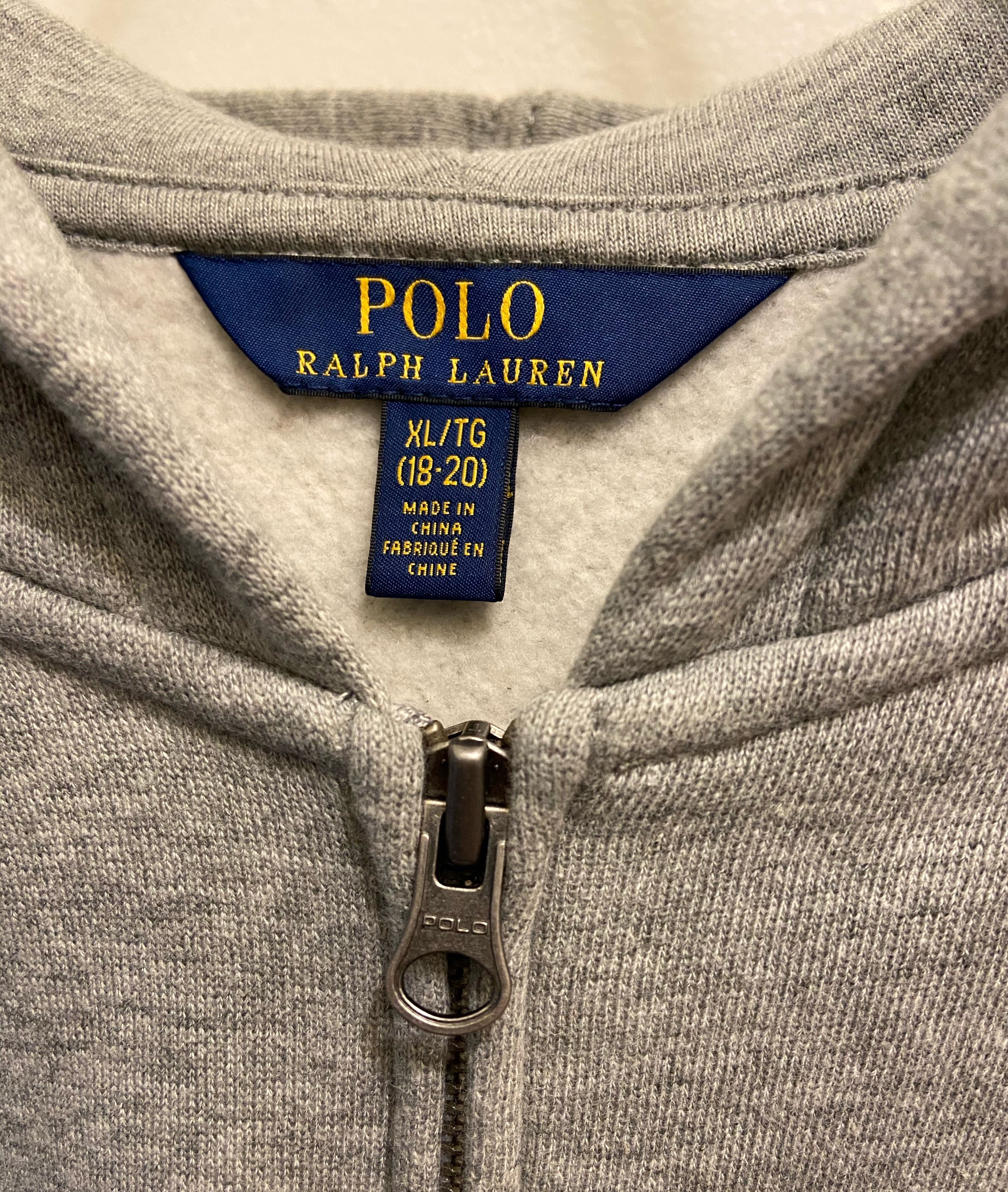 古着 POLO Ralph Lauren/ポロラルフローレン パーカー ジップアップ 裏 ...