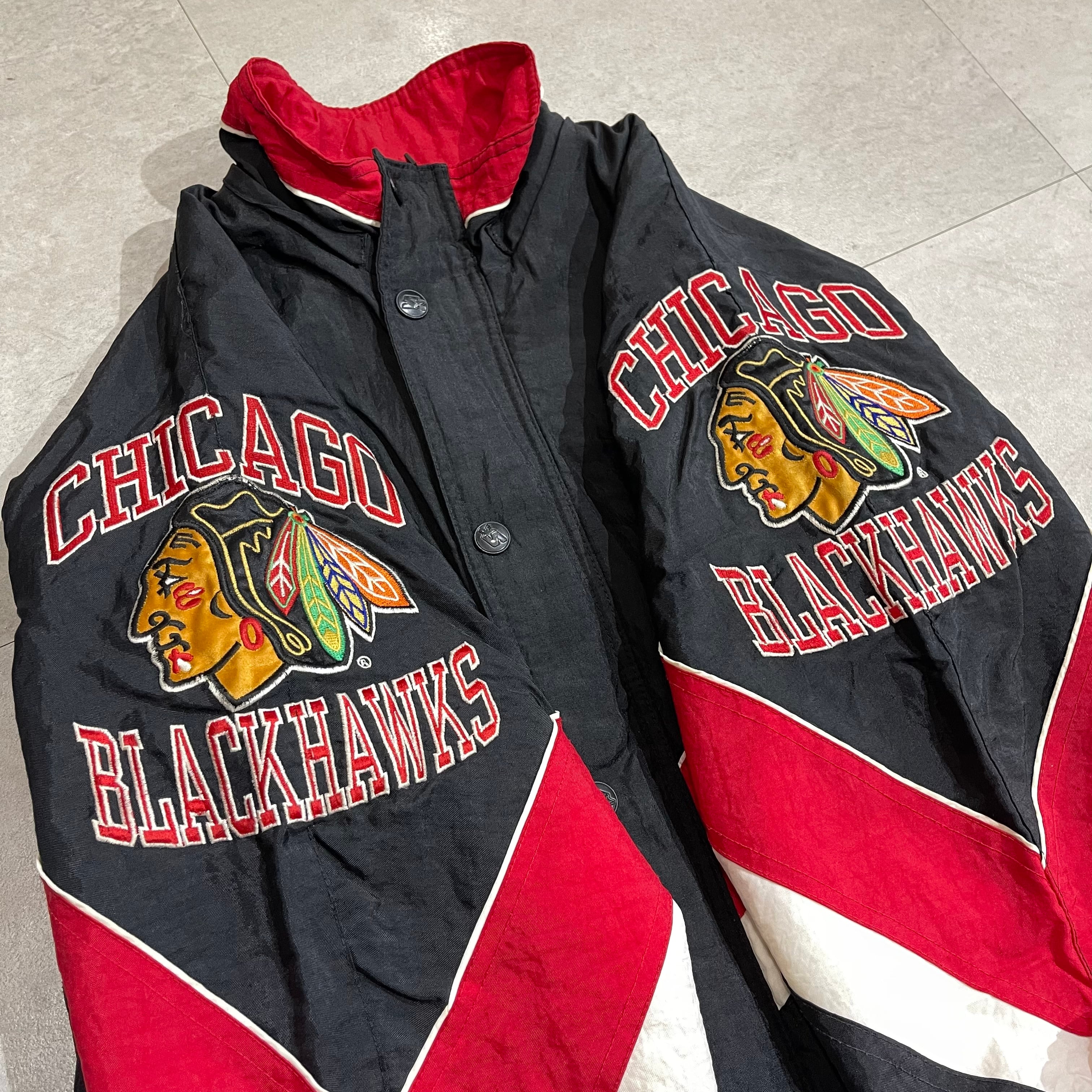 S【 STARTER 】BLACKHAWKS スターター ブラックホークス NHL