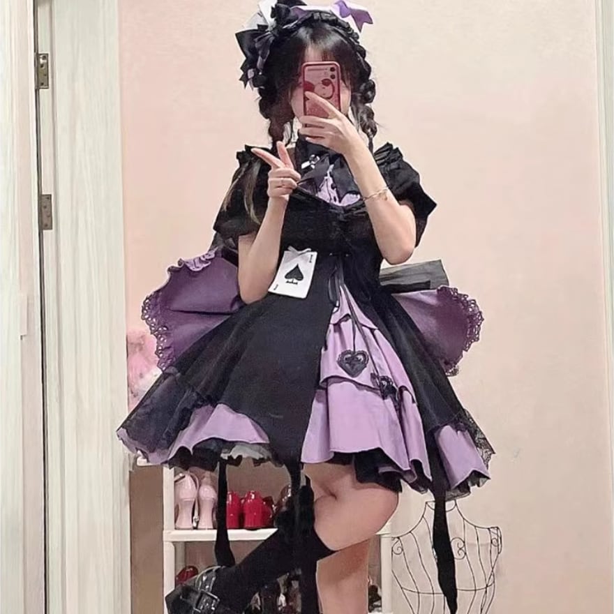 魔法少女 コスプレ衣装 ロリータ ワンピース L236＃の通販 by