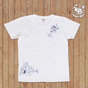 萬屋蛙商店 Tシャツ「花蛙」GSサイズ 