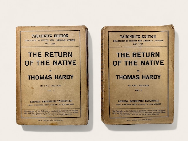 【SL119】【FIRST EDITION】The Return of the Native / Thomas Hardy