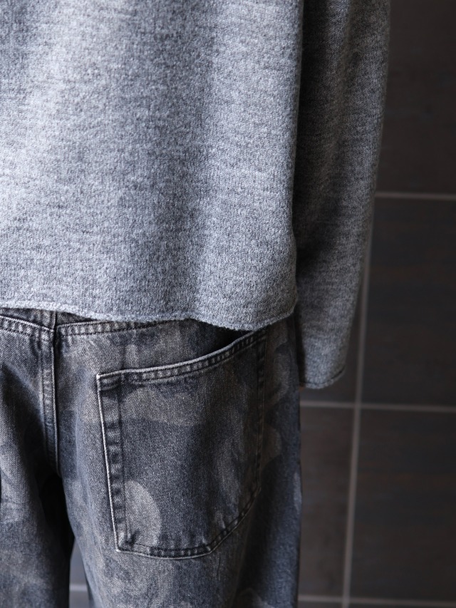【26aw/ROLDSKOV】rambo hoodie light grey