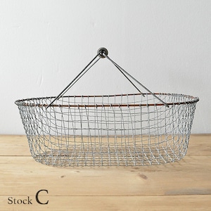 Vintage Wire Basket【C】 / ヴィンテージ ワイヤー バスケット / 1911-0183C