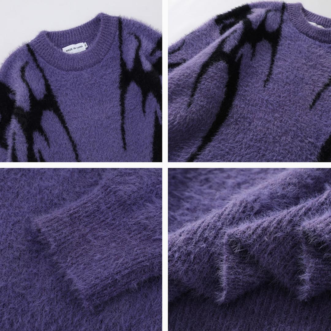 ランキング20位》スラッシュシャギーニット（全2色） / HWG1355