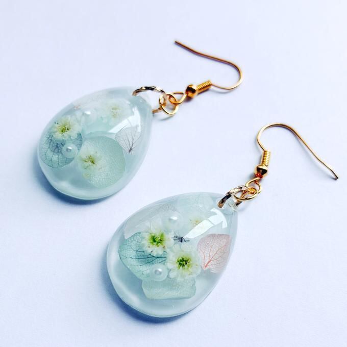 K10 Orange moonstone charm / 天然石 オレンジムーンストーン