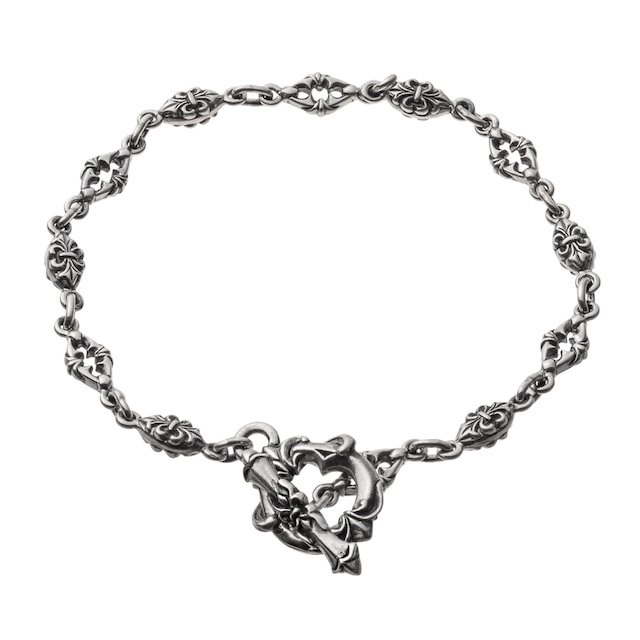 【ブレスレット売り上げランキング4位】フローラルトレサリーブレスレットACB0127　Floral tracery bracelet 【TBS「カウントダウンTV」小野正利 様 衣装協力商品】 シルバーアクセサリーsilver jewelry