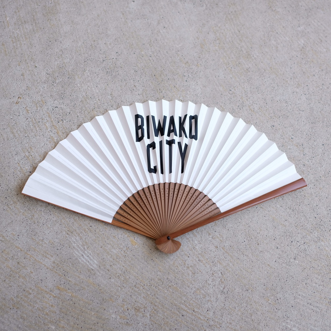【受注生産】BIWAKO CITY / 近江扇子 / 高島扇骨
