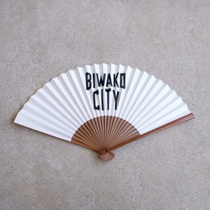 【受注生産】BIWAKO CITY / 近江扇子 / 高島扇骨