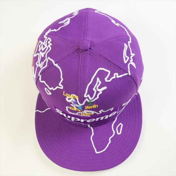 supreme new era purple 7 5/8