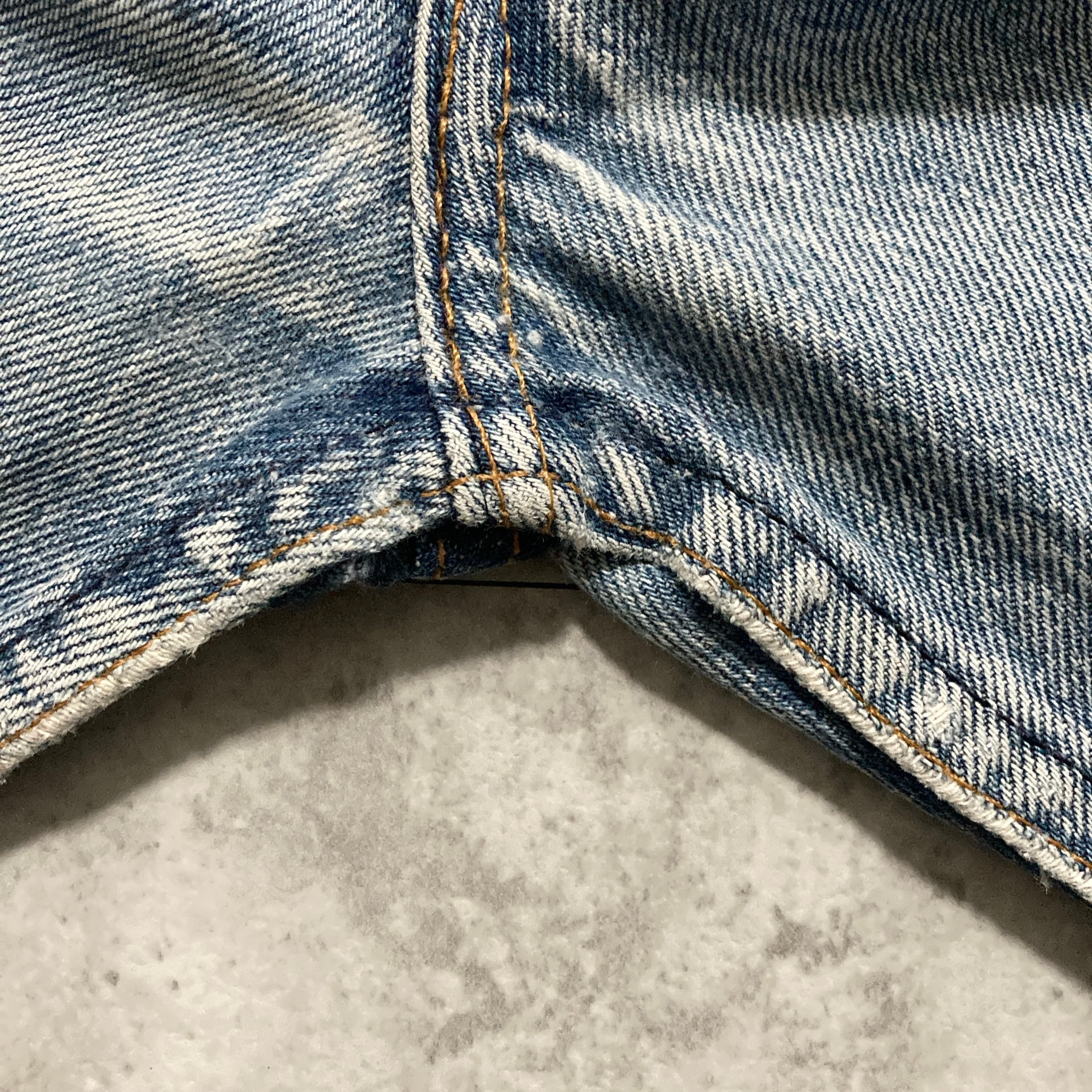 W31 L33】80's US.Levis 501xx リーバイス エルパソ工場(522) 裏ボタン