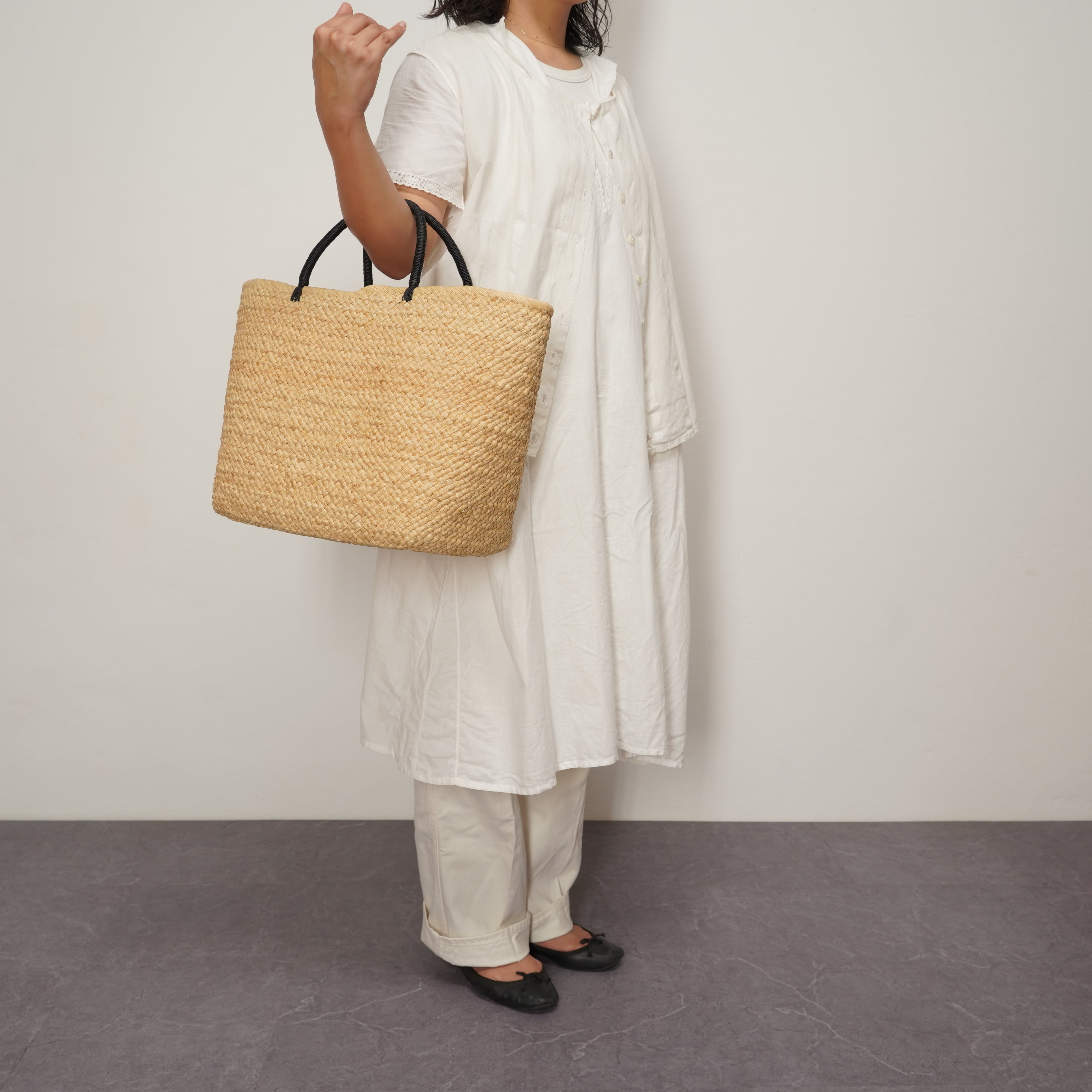 Marche Bag (L) - Color handle | AMPIANA