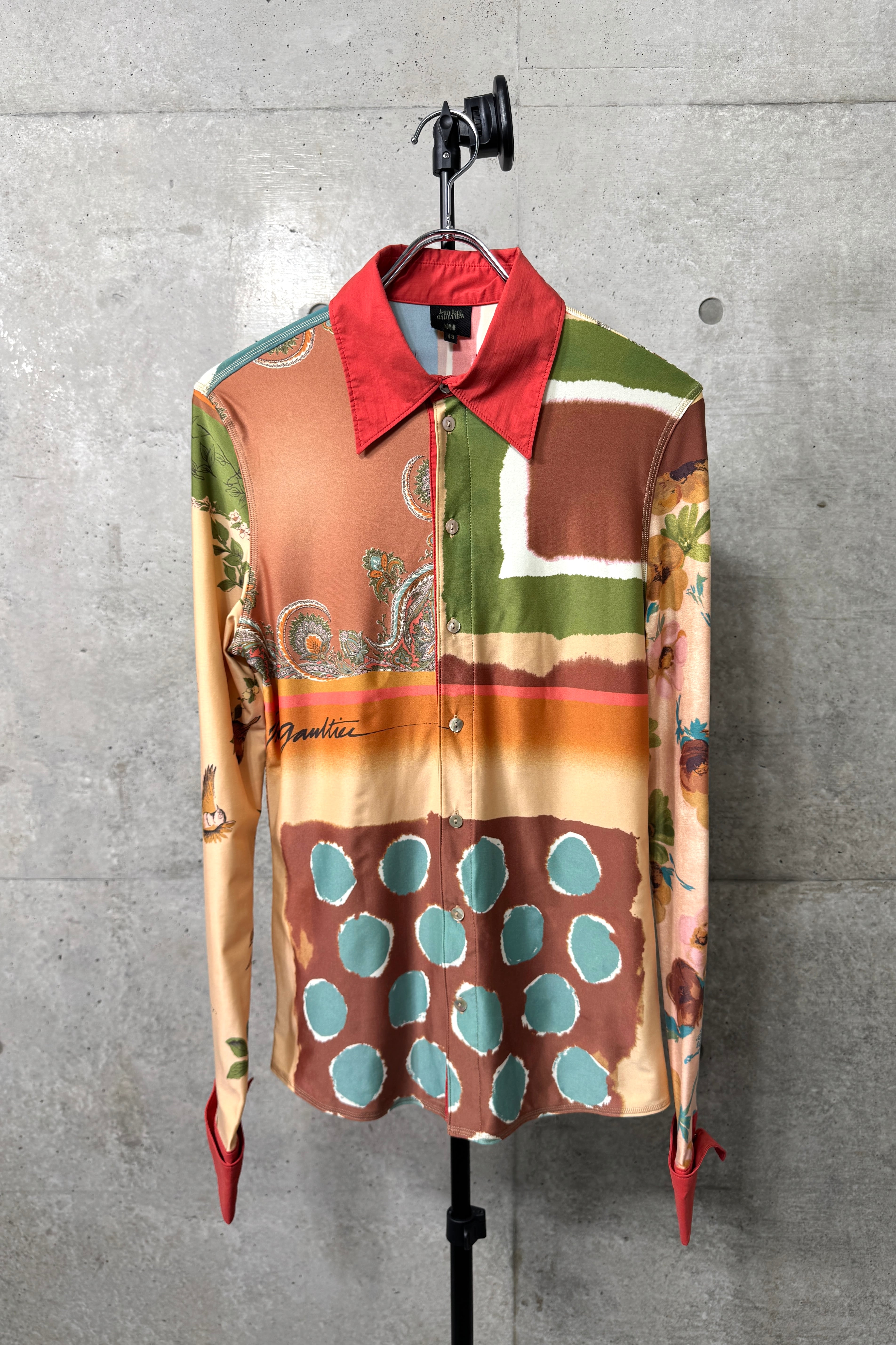 "JEAN PAUL GAULTIER HOME" pattern shirt