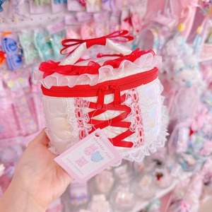 【E7】139-12ケーキポーチ（リボン）