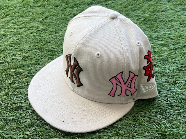 Supreme × NEW ERA NEW YORK YANKEES KANJI CAP TAN 61.5cm 00548