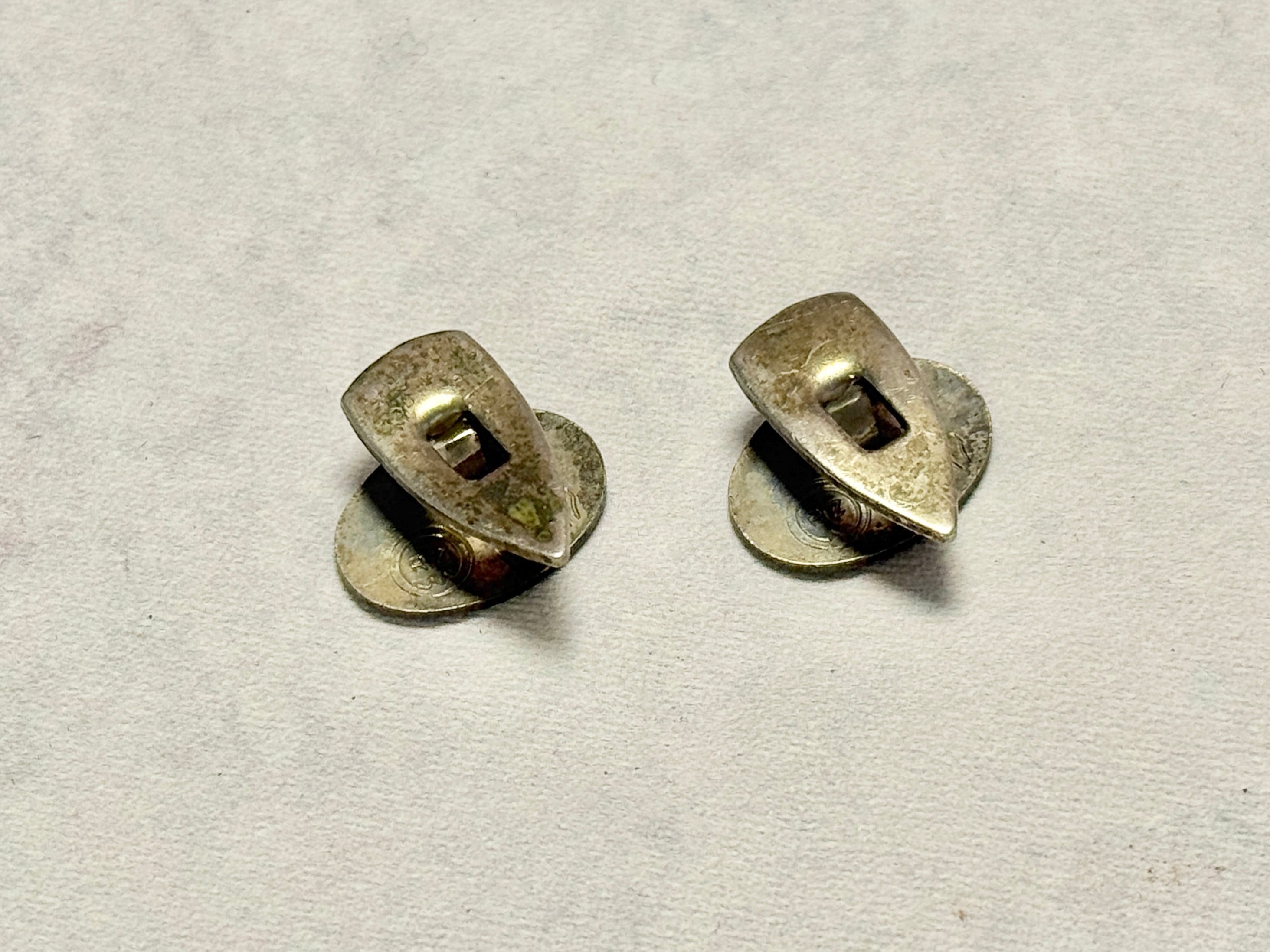 USED】WWII ドイツ軍 SS-FMドネーション カフスボタン