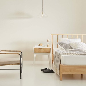 ナイトテーブル ベッド サイドテーブル 寝室 収納 引出し ホワイト ブラック 韓国 インテリア