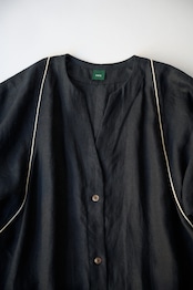 【suie】Linen tasuki robe coat/リネンたすき羽織りワンピース