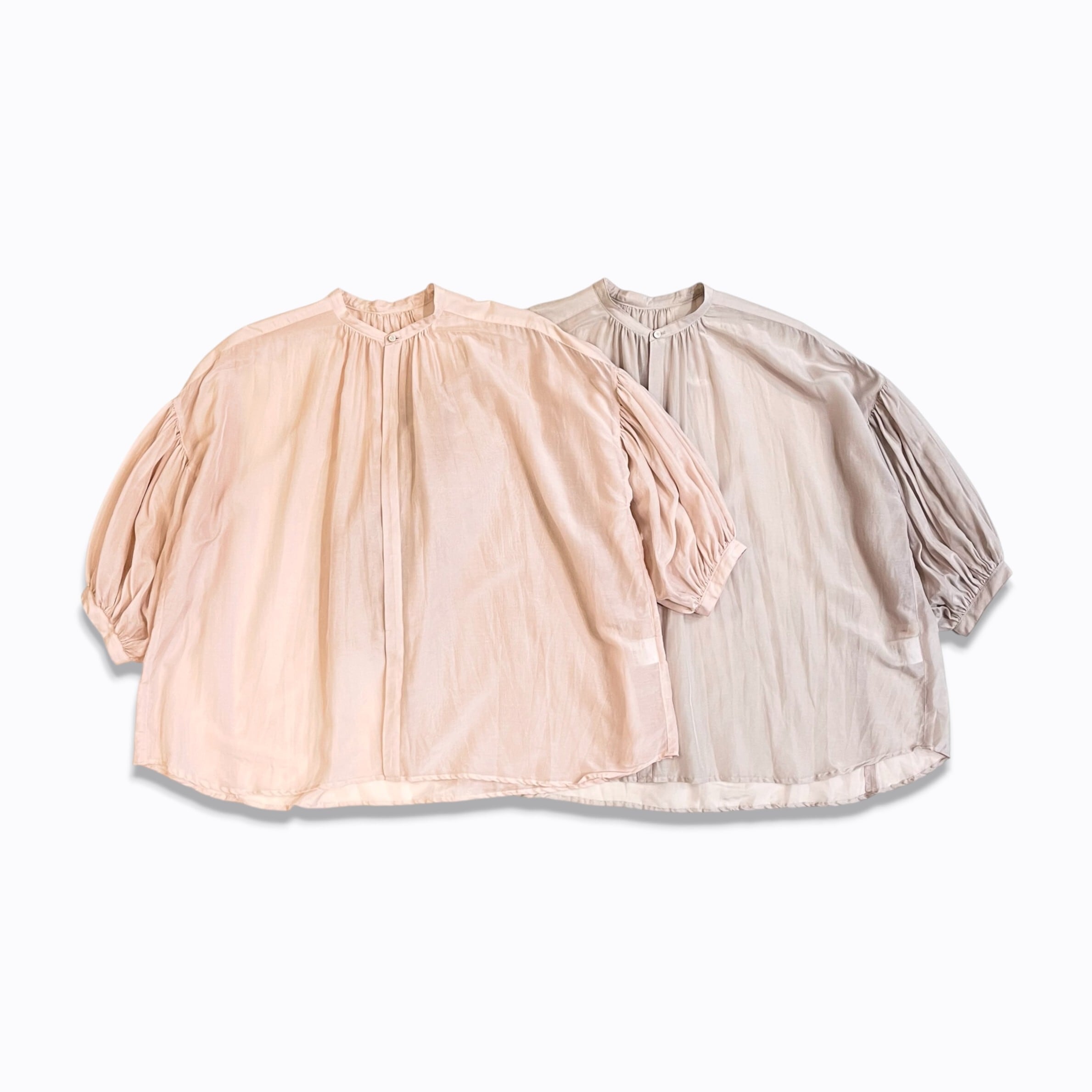 suzuki takayuki 【スズキタカユキ】puff-sleeve blouse | store a