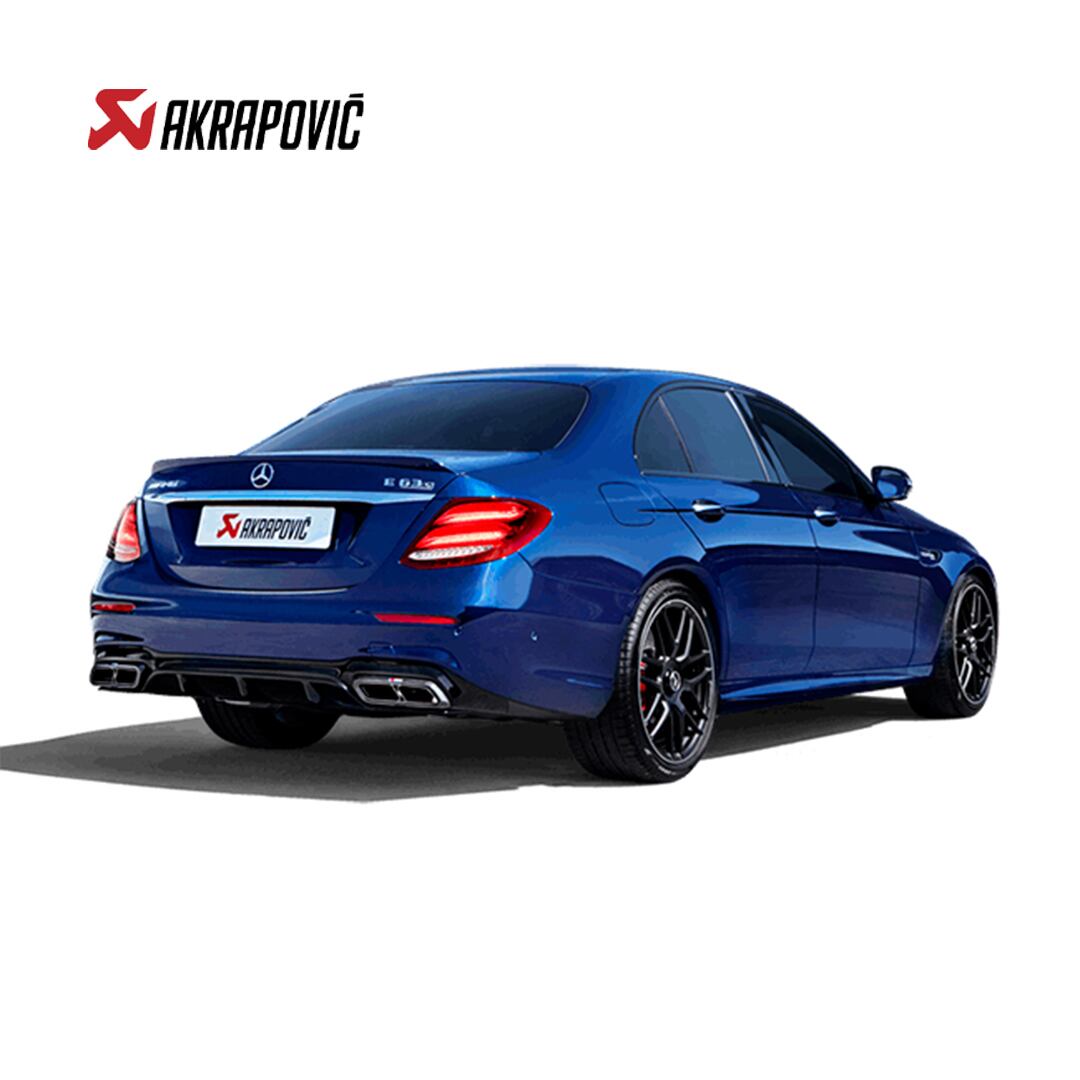 AKRAPOVIC MERCEDES-BENZ / メルセデスベンツ AMG E63 / E63 S (W213) 2017- Tail pipe set (Carbon) - Matte